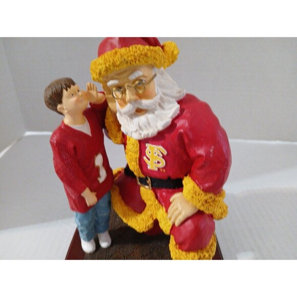 Florida State University Large Santa ‘s Secret Figurine The Memory Co. 2001 - Picture 2 of 16